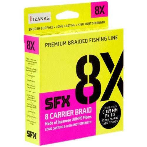Sufix Sfx 8x Hot Yellow 270m