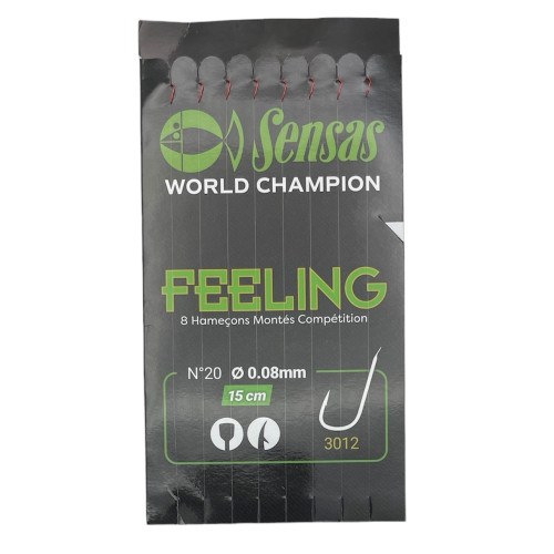 Sensas Feeling Hook To Nylon Str  20