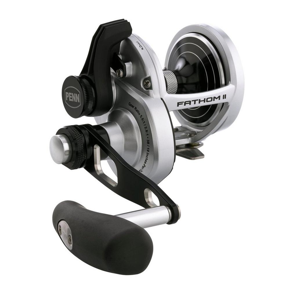 Penn Fathom Ii Lever Drag 2 Speed   25ld