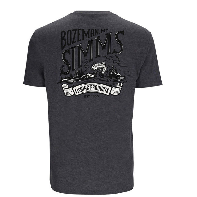 Simms Bozeman Scene T Shirt Titanium Xl