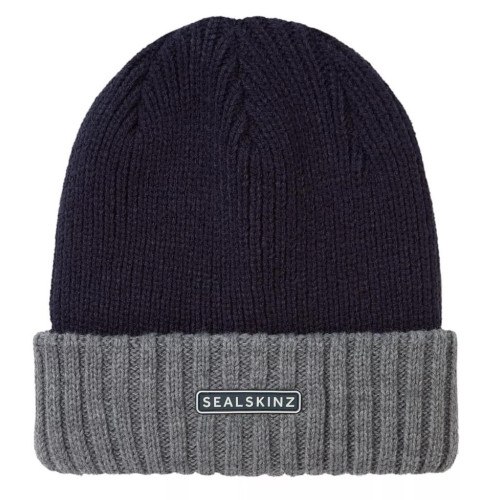 Sealskinz Bacton Varm Hue til Koldt Vejr Navy Grå