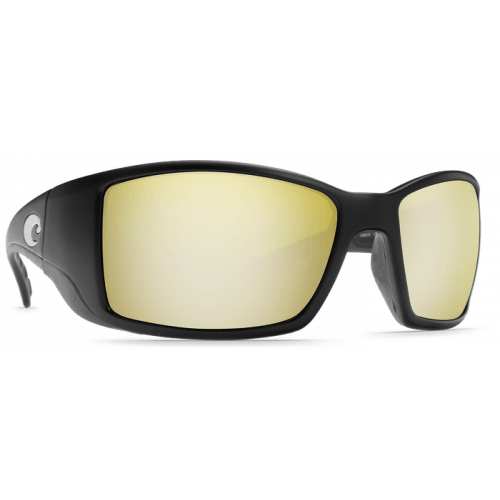 Costa Blackfin 580p Matte Black Sunrise Silver Mirror