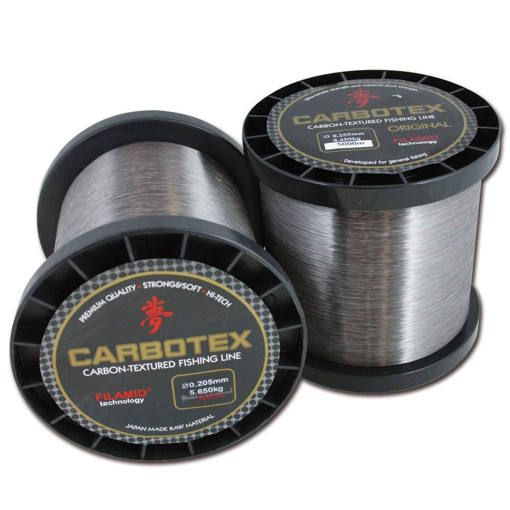 Carbotex Das Original Carbon Grå 5000m 0 145mm   Bulkspole