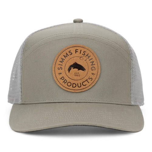 Simms 7 Panel Trucker Bay Leaf