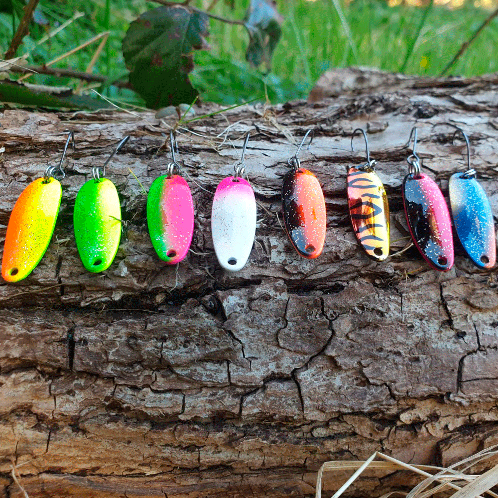 Fish Innovations Es Spoon 2 8cm   2 5gr Pink Black   Fish Innovations