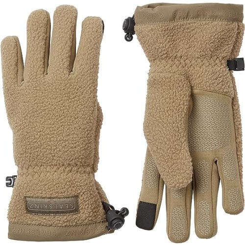 Sealskinz Hoveton Wp Sherpa Fleece Handske Brown