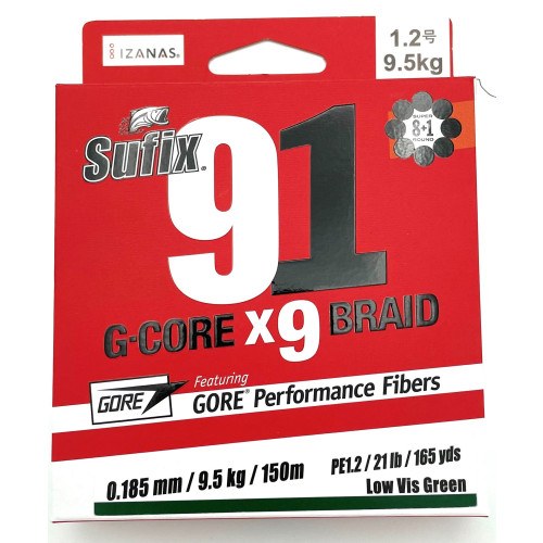Sufix 91 G Core X9 150m