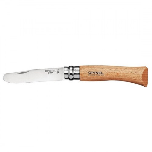 Opinel No  7 Inox Stainless Rund Spids