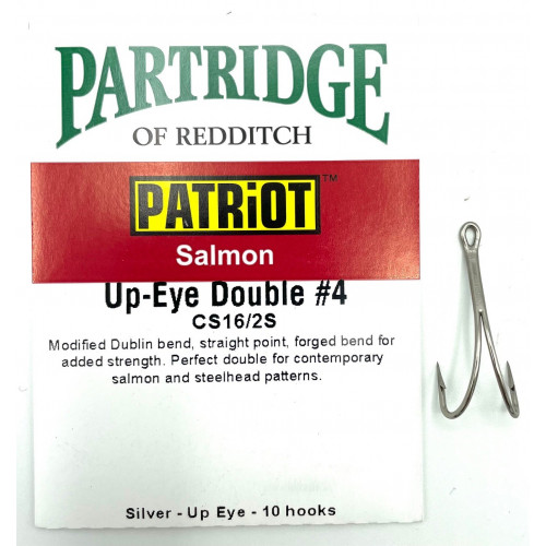 Partridge Patriot Up Eye Double Sølv