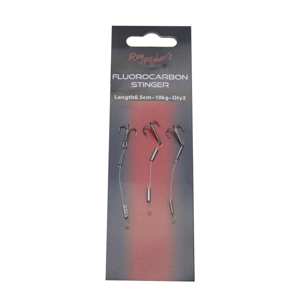 Roy Fishers Fluorocarbon Stinger 3 Stk 6 5cm   Fluorocarbon