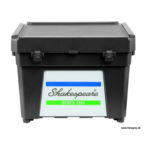 Shakespeare Seat Boks Sort Inkl  3 Bakker