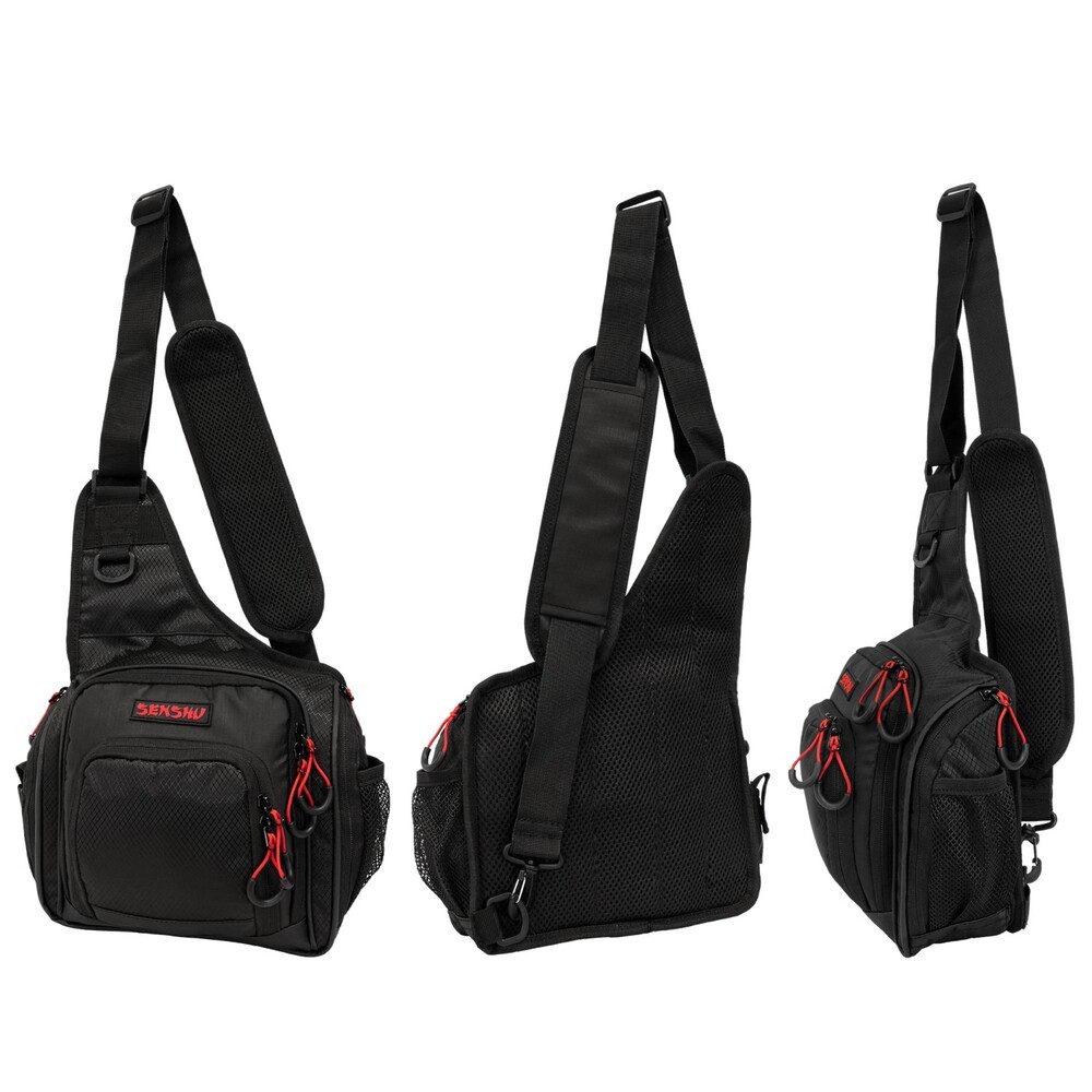 Senshu King Of The Streets Urban City Sling Bag Skuldertaske   Fisketaske