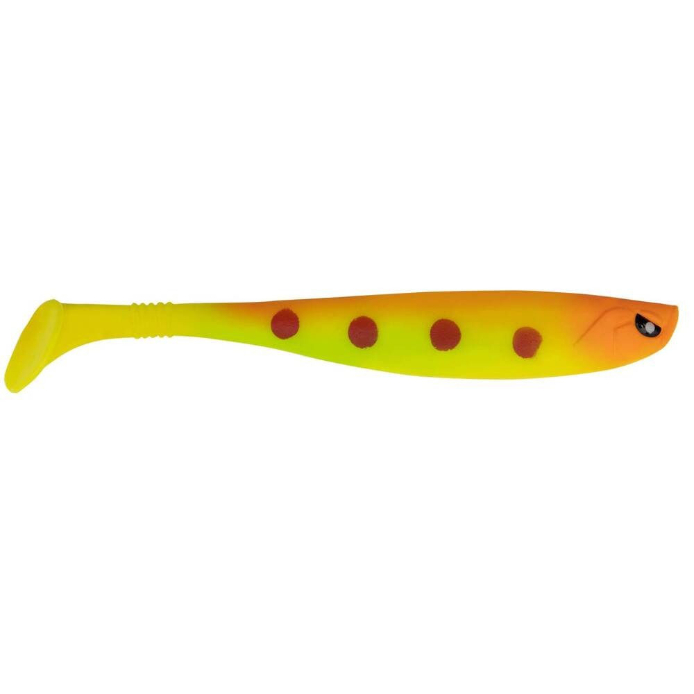 Senshu Og Shad Gummifisk 12 5cm   10gr Neon Salmon   Softbait