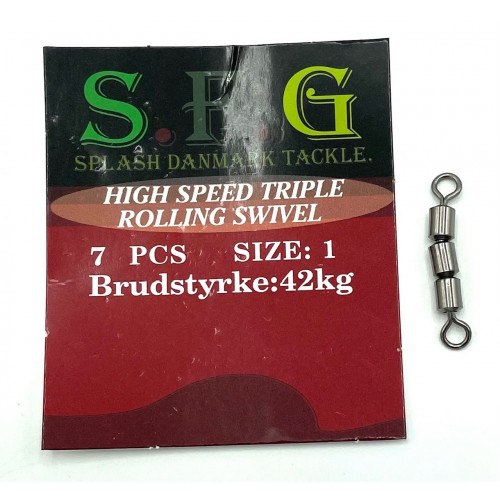 Sfg Hi Speed Triple Rolling Svirvler