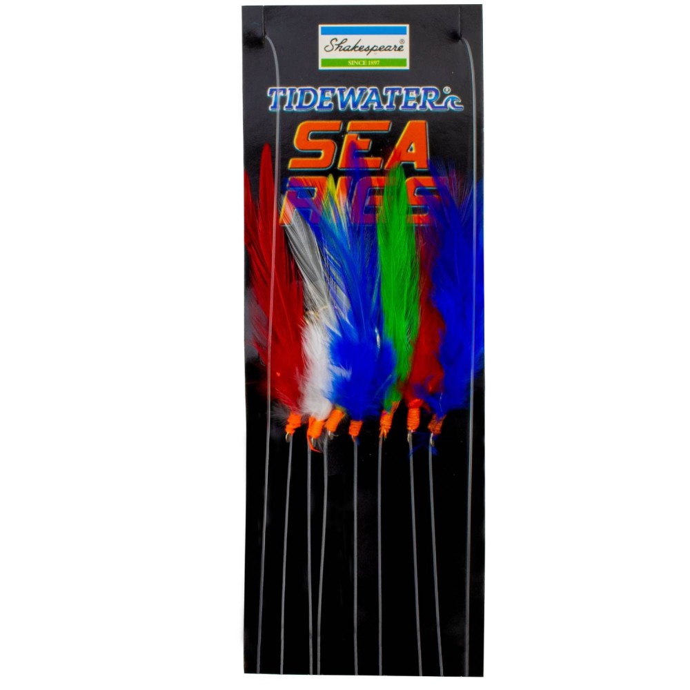 Shakespeare Sea Rig Rainbow Feather   Torskeforfang