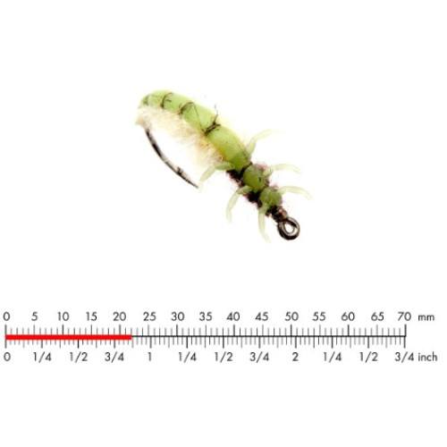 J:on Caddis Larva 2 Green  8
