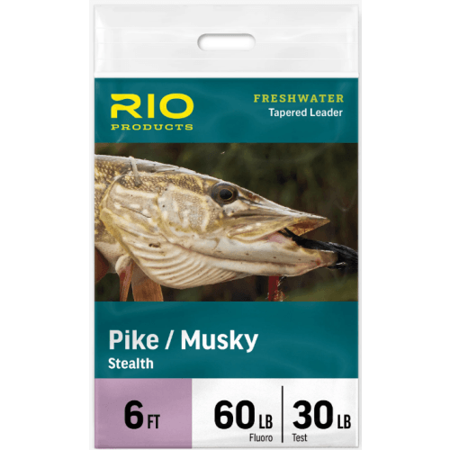 Rio Pike Musky Stealth Tapered Leader 6ft