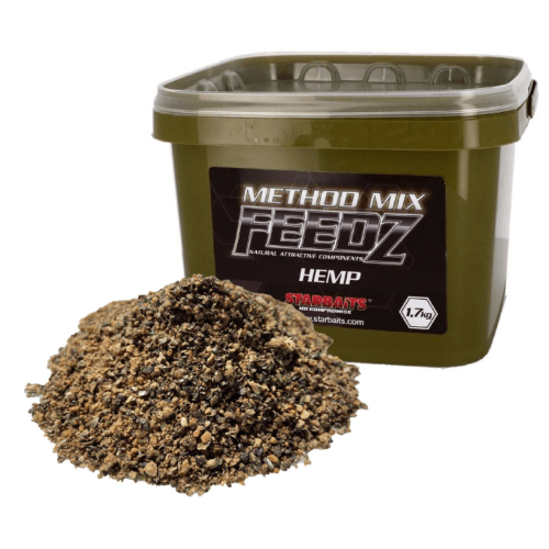 Starbaits Feedz Method Mix Hemp 1 7kg