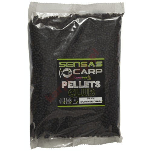 Sensas Carp Pellets Club Monster Crab 4mm 10kg