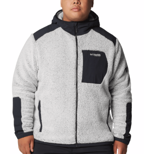 Columbia Arctic Crest?  Sherpa Full Zip White  Black