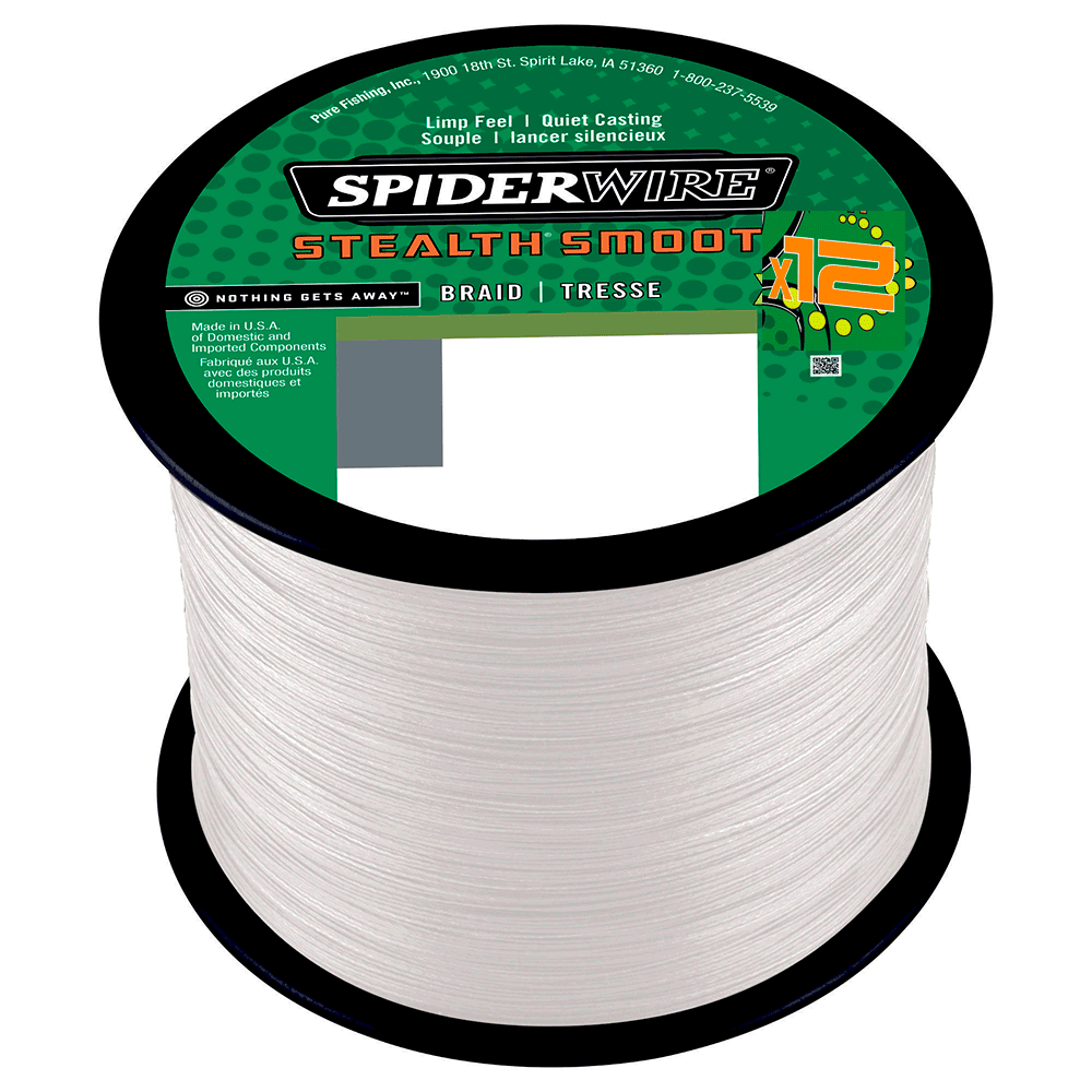 Spiderwire Stealth Smooth 12 1m Påspolet 0 13mm   Fletline