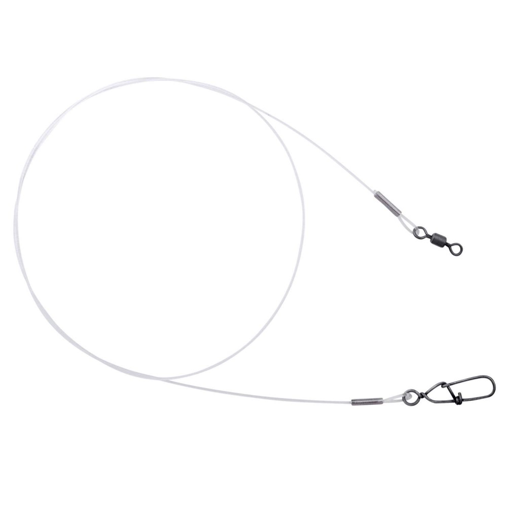 Spro Matt Black Fluorocarbon Forfang 25cm   Fluorocarbon