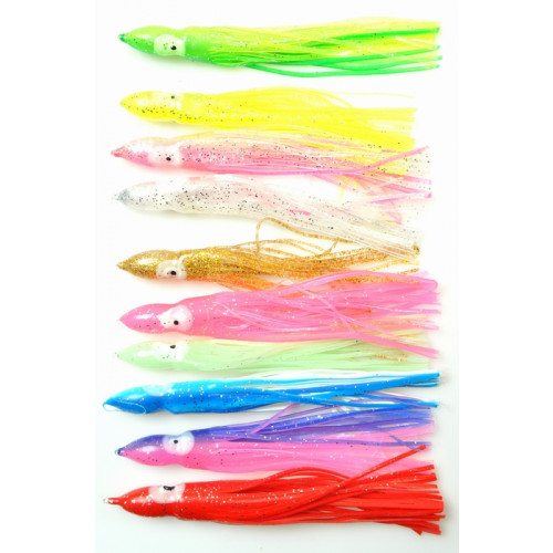 Fladen Blæksprutter Løse 9cm 10pak Mix