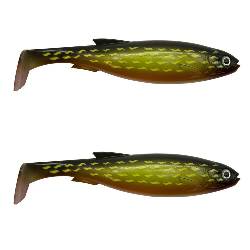 Tackle Porn Bahama Mama 2stk 15cm   27gr Lemon Pike   Softbait