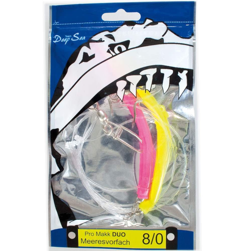 Team Deep Sea Pro Makk Duo 4 0 Gul Pink   Torskeforfang