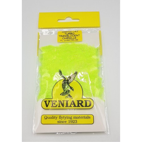 Veniard Turbo Translucent Chenille Fl  Chartreuse