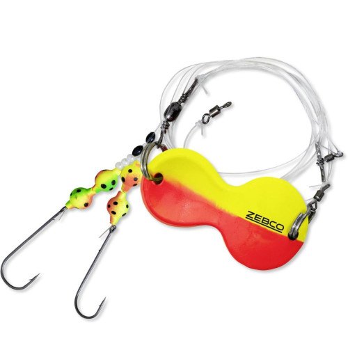 Zebco Rft Flatty Rig Yellow Orange