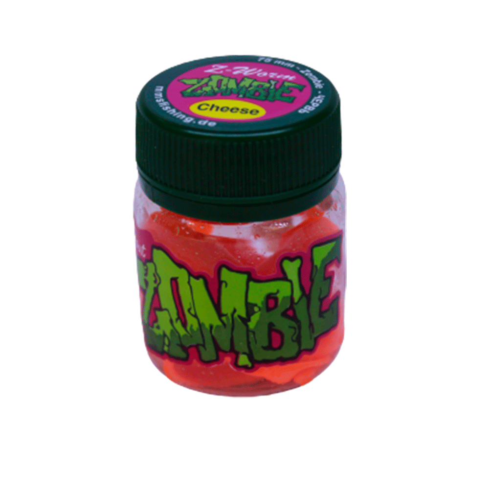 Zombie Z Worm Ost Orange   Gummidyr