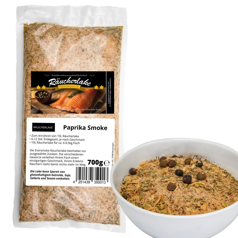 Eversmoke Saltlage Til Rygning   Klar Til Brug Paprika Smoke   Rygeovn