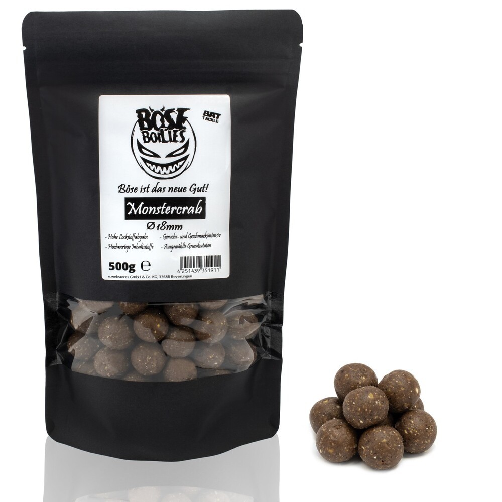 Bat Tackle B? Se Boilies Crab Monster   Boilies