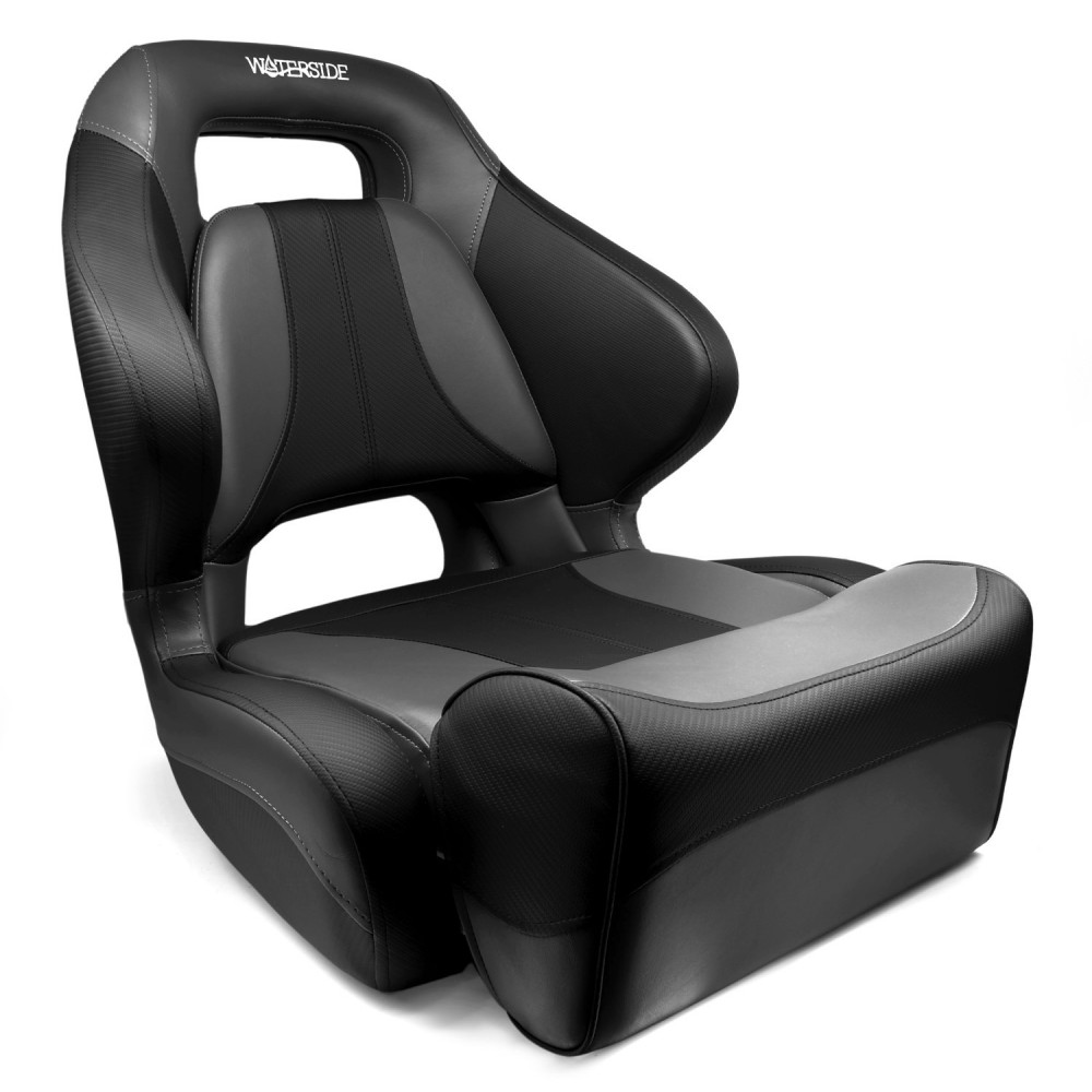 Waterside Captain Race Seat Dark Series   Bådsæde