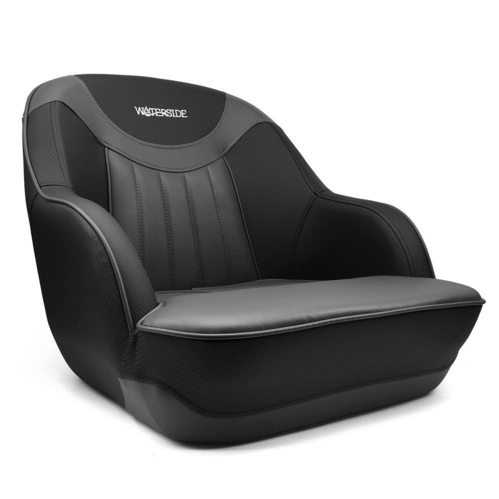 Waterside Captain Tourer Seat Dark Series   Bådsæde